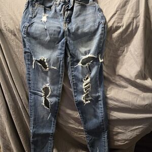 Girls curvy high rise jegging